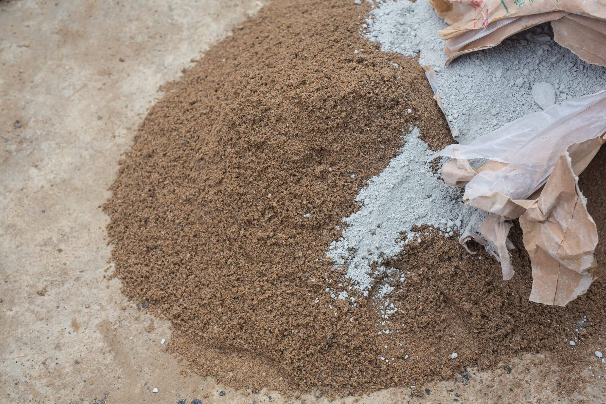 cimento areia reboco quanto de cimento e areia são necessários para o reboco Quanto de cimento e areia são necessários para o reboco? cimento areia reboco scaled